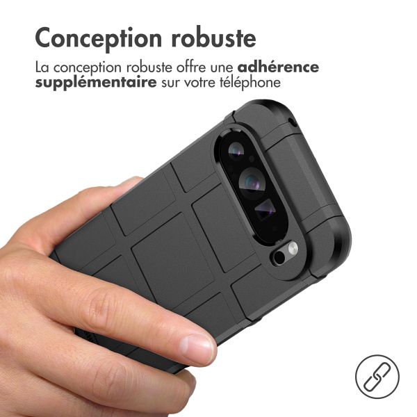 imoshion Coque Rugged Shield Google Pixel 9 Pro XL - Noir