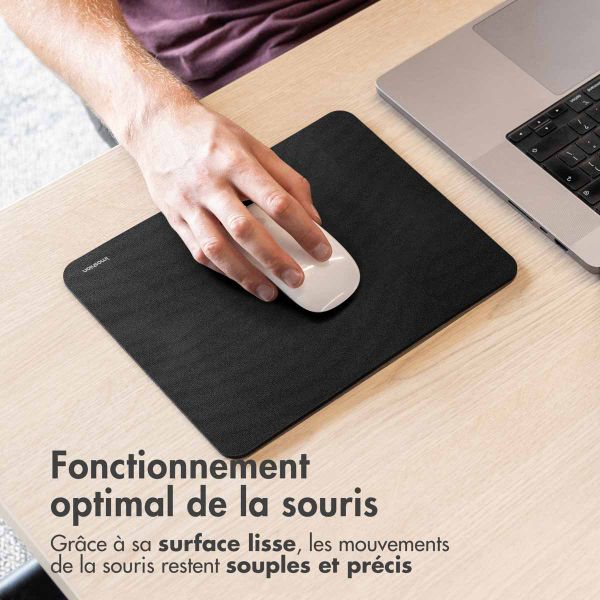 imoshion Tapis de souris - 21 x 26 cm - Noir