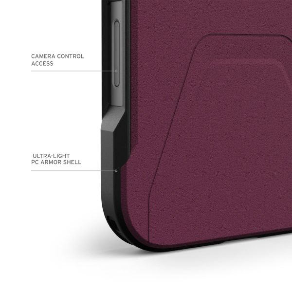 UAG Coque Civilian MagSafe iPhone 16 Pro Max - Bordeaux