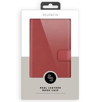 Selencia Étui de téléphone portefeuille en cuir véritable Samsung Galaxy S21 Plus