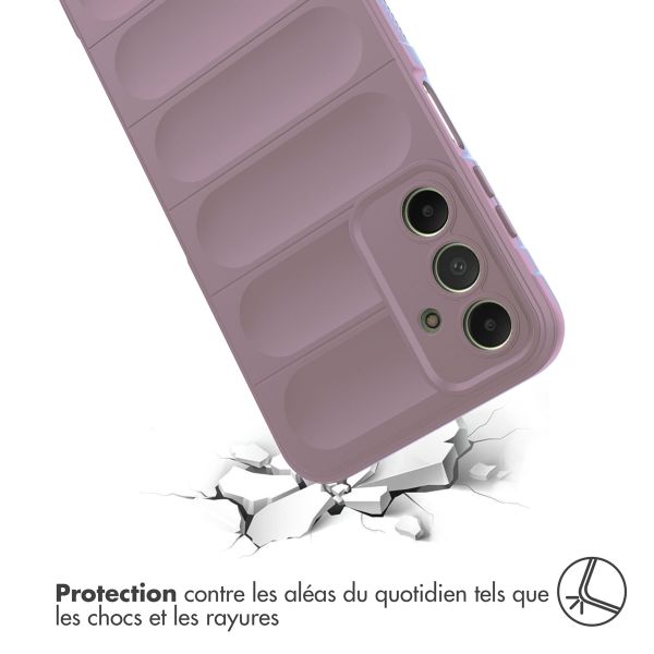 imoshion Coque arrière EasyGrip Samsung Galaxy A25 (5G) - Violet