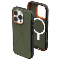 UAG Coque Civilian MagSafe iPhone 16 Pro - Olive Drab