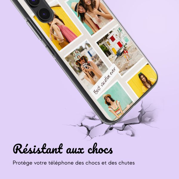 Coque avec votre propre photo et/ou texte Samsung Galaxy A54 (5G) - Filmrol nummer 3