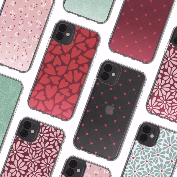 imoshion Coque Design Apple iPhone 11 - Hearty Coral Dust