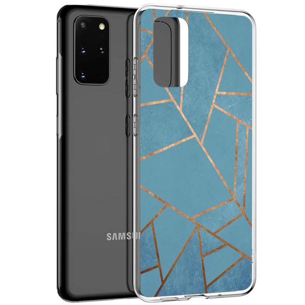 imoshion Coque Design Samsung Galaxy S20 Plus - Blue Graphic