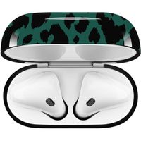 imoshion Coque Hardcover Design AirPods 1 / 2 - Green Leopard