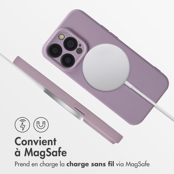 imoshion Coque Couleur avec MagSafe iPhone 14 Pro - Violet