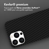 Accezz Coque Kevlar MagSafe Apple iPhone 14 Pro - Noir