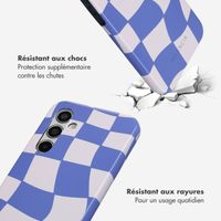 Selencia Coque arrière Vivid Samsung Galaxy A55 - Groovy Sapphire Blue