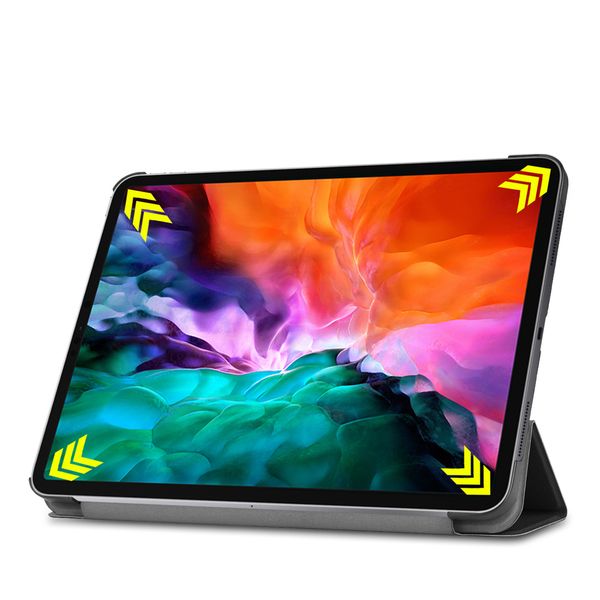 imoshion Coque tablette Trifold iPad Pro 12.9 (2018/2020/2021/2022) - Noir