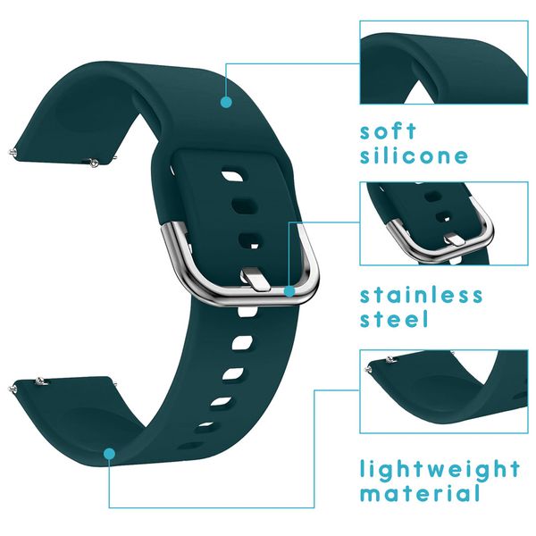 imoshion Bracelet silicone Garmin Venu / Vivoactive 3 / Forerunner 245 - Vert foncé