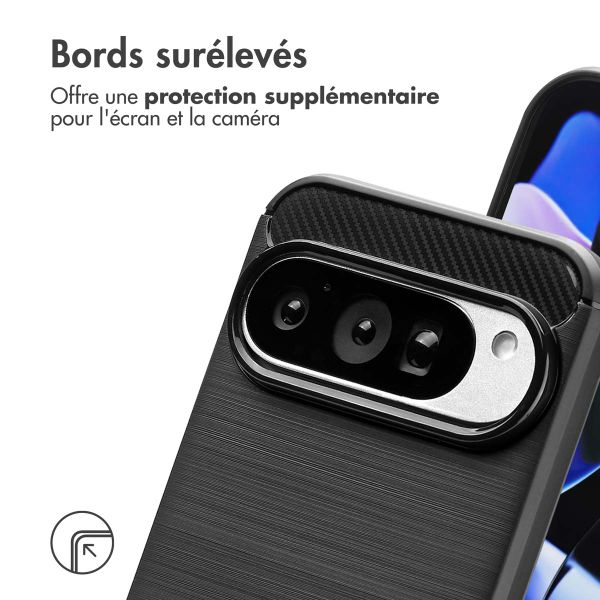 imoshion Coque Brushed Google Pixel 10 Pro - Noir