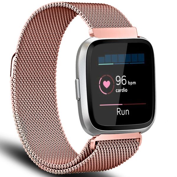 imoshion Milanais Watch bracelet le Fitbit Versa 2 / Versa Lite - Rose Champagne