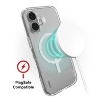 ZAGG Coque Crystal Palace Snap KickStand avec MagSafe iPhone 16 - Transparent