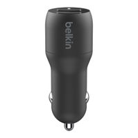 Belkin Boost↑Charge™ Dual USB Car Charger + câble USB-C - 24W