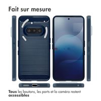 imoshion Coque Brushed Nothing Phone (3a) - Bleu foncé