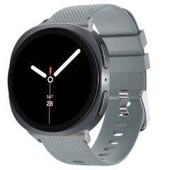 imoshion Bracelet en silicone souple Samsung Galaxy Watch 8 (Classic) - 40 / 44 / 46mm - Gris