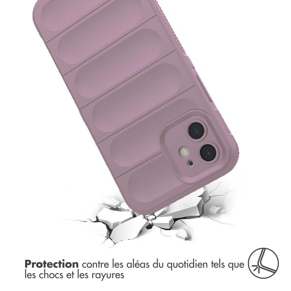 imoshion Coque arrière EasyGrip iPhone 12 - Violet