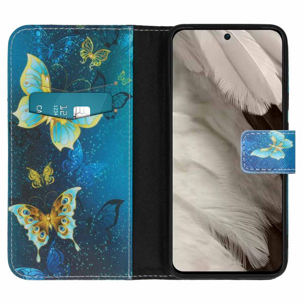 imoshion Coque silicone design Google Pixel 8 - Blue Butterfly