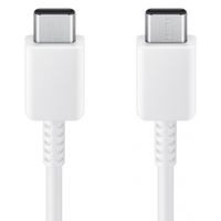 Samsung 3x Original câble USB-C vers USB-C emballage d'usine - 1 mètre - 25 Watt - Blanc