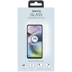 Selencia Protection d'écran en verre trempé Motorola Moto G 5G