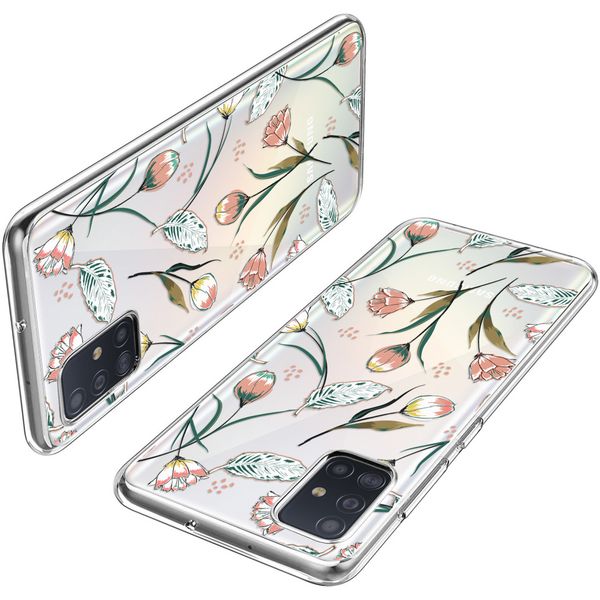 imoshion Coque Design Samsung Galaxy A51 - Vintage Flowers