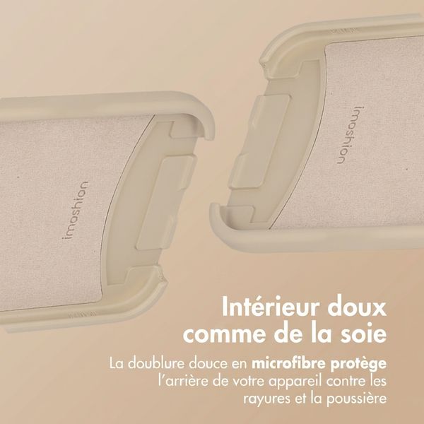 imoshion Coque arrière Color avec cordon amovible et MagSafe Samsung Galaxy S26 - Nude