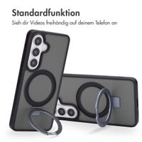 Accezz Coque Ring Stand avec MagSafe Samsung Galaxy S26 - Noir