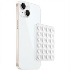 Selencia Pack de 2 Supports de téléphone à ventouse - Blanc