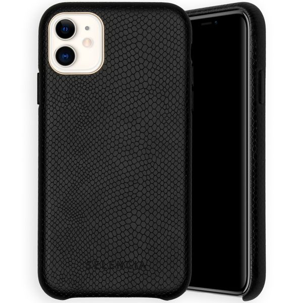 Selencia Coque Gaia Serpent iPhone 11 - Noir