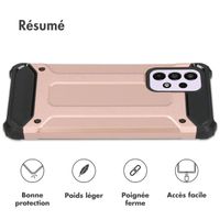 imoshion Coque Rugged Xtreme Samsung Galaxy A33 - Rose Dorée