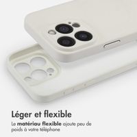 imoshion Coque Couleur avec MagSafe Apple iPhone 15 Pro - Beige