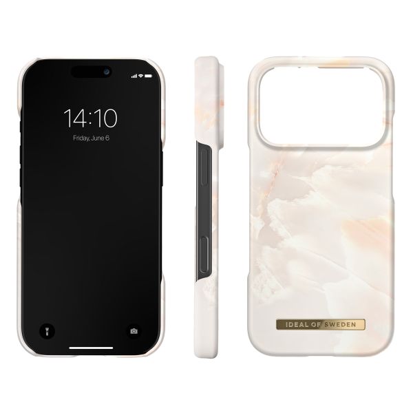 iDeal of Sweden Coque Fashion Apple iPhone 17 Pro - Rose Pearl Marble
