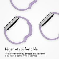 imoshion Bracelet en silicone⁺ Apple Watch Series 1 á 10 / SE / Ultra (2) (44/45/46/49 mm) - Lilas - Taille M/L