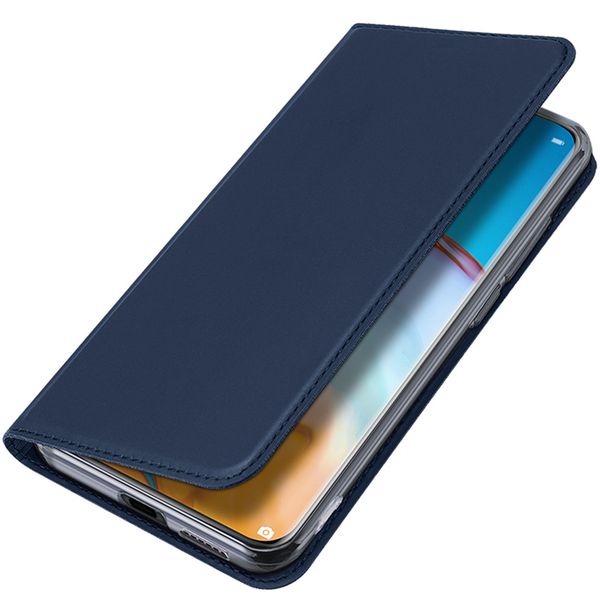 Dux Ducis Étui de téléphone Slim Huawei P40 Pro - Bleu foncé