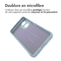 imoshion Coque arrière EasyGrip Oppo A58 (4G) - Bleu clair