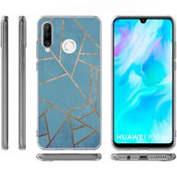 imoshion Coque Design Huawei P30 Lite - Blue Graphic