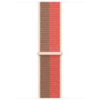 Apple Sport Loop Band Apple Watch Series 1 á 10 / SE / Ultra (2) (44/45/46/49 mm) - Pink Pomelo/Tan