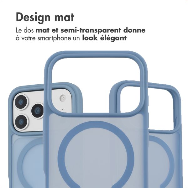 imoshion Coque Color Guard avec MagSafe Apple iPhone 17 Pro Max - Bleu clair