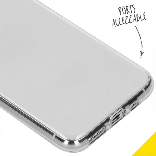Accezz Coque Clear Apple iPhone 11 Pro - Transparent