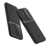 Spigen Coque Optik Armor Camera slider Samsung Galaxy S24 FE - Black