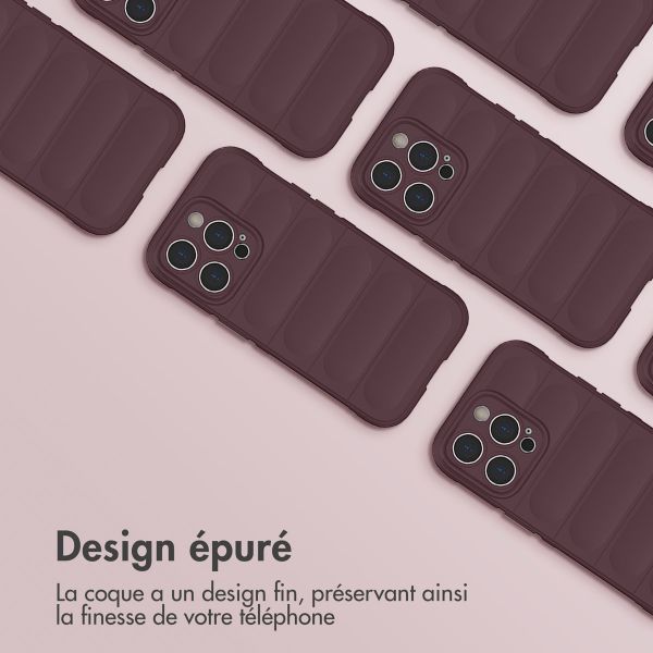 imoshion Coque arrière EasyGrip iPhone 14 Pro - Aubergine