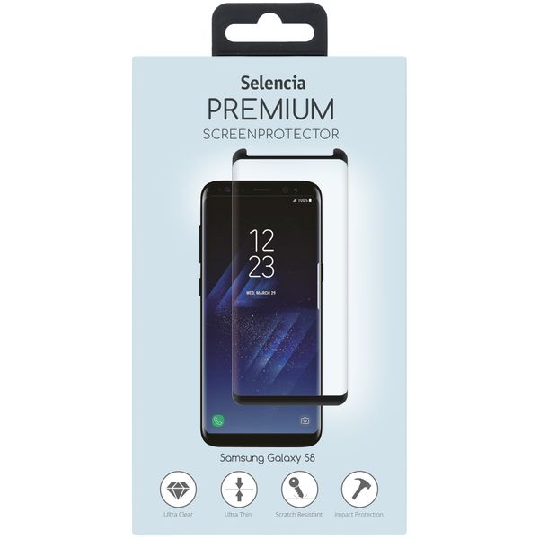 Selencia Protection d'écran premium en verre trempé durci Galaxy S8