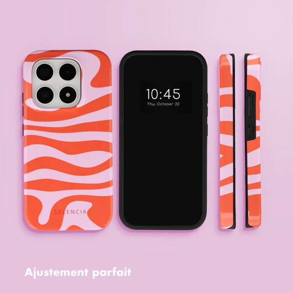 Selencia Coque arrière Vivid avec MagSafe Xiaomi 17 - Dream Swirl Pink