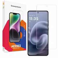 Accezz Protection d'écran en verre trempé Motorola Moto G86 (Power)