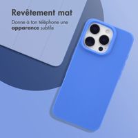 imoshion Coque Couleur Apple iPhone 16 Pro - Cobalt Blue
