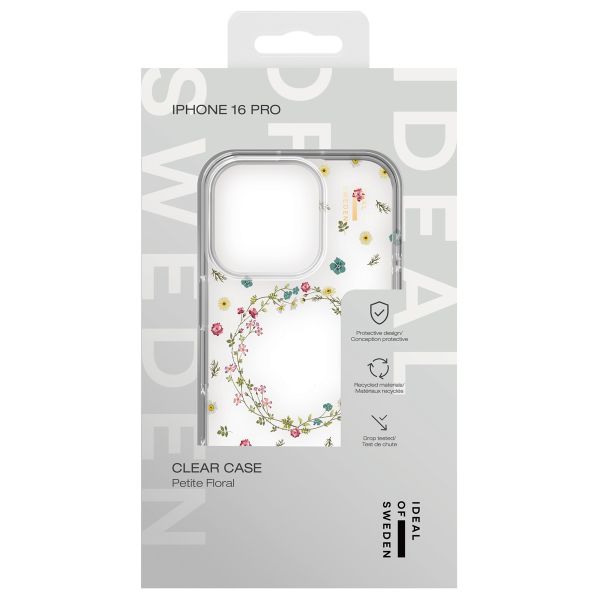 iDeal of Sweden Coque arrière Mirror Apple iPhone 16 Pro - Petite Floral