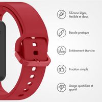 imoshion Bracelet en silicone Samsung Galaxy Fit 3 - Rouge