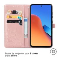 imoshion Etui de télephone Mandala Xiaomi Redmi 12 - Rose Doré