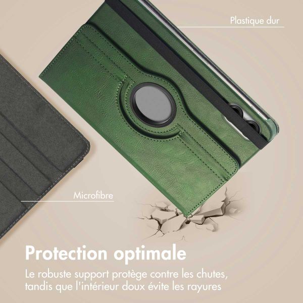 imoshion Coque tablette rotatif à 360° Xiaomi Redmi Pad Pro / POCO Pad - Vert